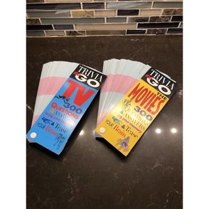 Trivia To Go The Movies & TV 300 Questions & Answers Game‎ By Contemporary Books